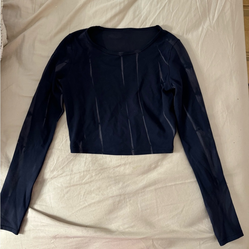 Wunder train long sleeve crop